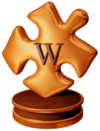 Wikipedista III. třídy udělil sám 10. 9. 2013 (podmínky splněny 2. 7. 2013)
