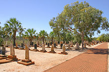 Headstones in the Japanese Cemetery