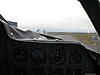 Looking from the cockpit of Buffalo Airways C46 down the taxiway