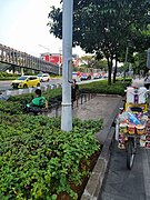Lokasi tempat parkir sepeda Halte Bundaran Senayan, 2023
