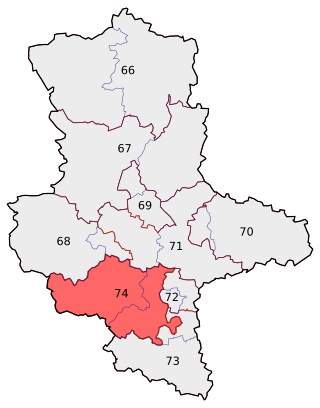 <span class="mw-page-title-main">Mansfeld (electoral district)</span> Federal electoral district of Germany