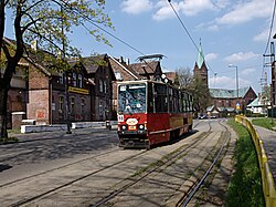 Anayasa caddesindeki tramvay, Bobrek.