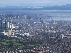 C5-Taguig, Pasig from air