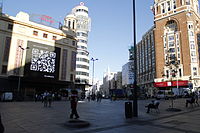 Plaza del Callao’nun görünümü