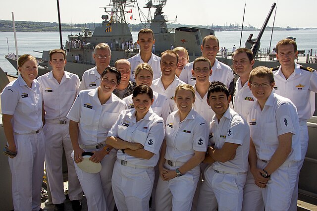Royal Australian Navy sailors from HMAS Sydney during Operation Northern Trident 2009