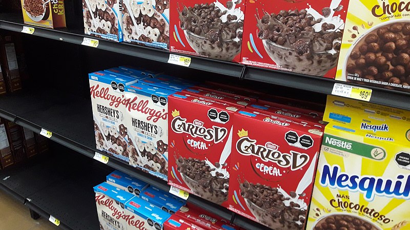 File:Cajas de cereales en un Supermercado Ley, Mazatlán, 21 de octubre de 2022 02.jpg