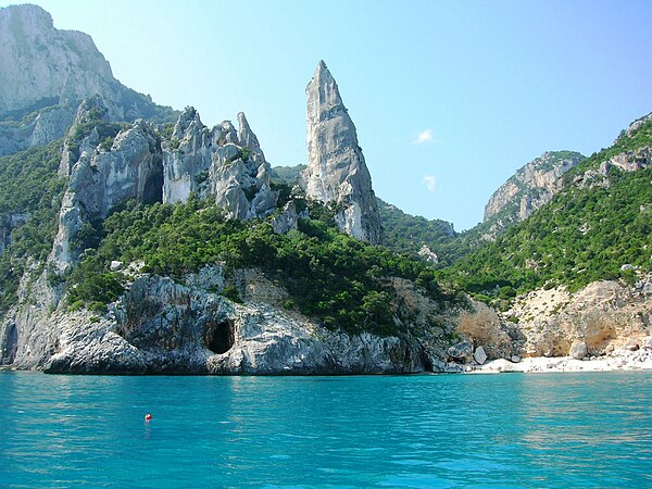 Cala Goloritzé, Baunei