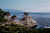 Carmel Bay coast in 1962