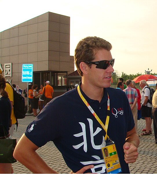 Winklevoss at the 2008 Beijing Olympics
