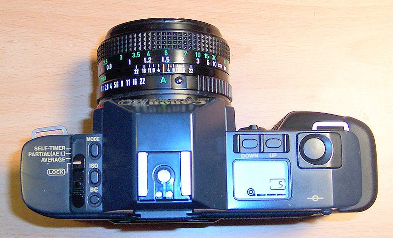 File:Canon T70 top.jpg