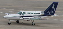 Cessna 402C в Международному аэропорту Сарасота-Брэдентон
