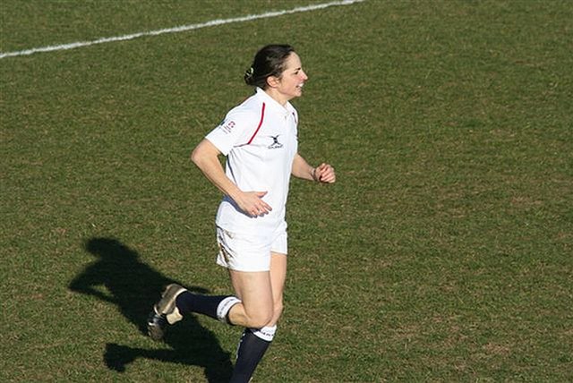 Sue Day (St. John's) as England Captain in 2007