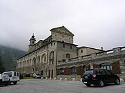 Vista del lato verso valle