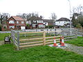 Fox Lane cattle pound, Southgate, London, by Philafrenzy, CC BY-SA 4.0, via Wikimedia Commons