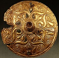 Disc brooch, France, 4th century BC