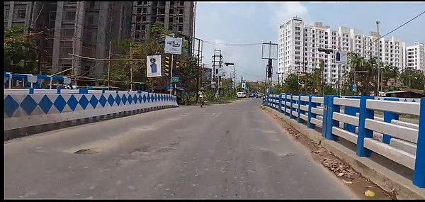 Image: Charial khal bridge,D.H Road,Joka, Kolkata