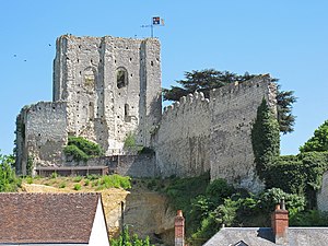 Ruins of brick castle