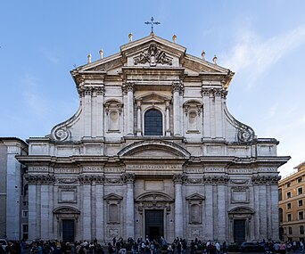 Église Saint-Ignace-de-Loyola de Rome (1626).