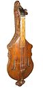 ヴァイオリン型のシトル（16世紀頃）