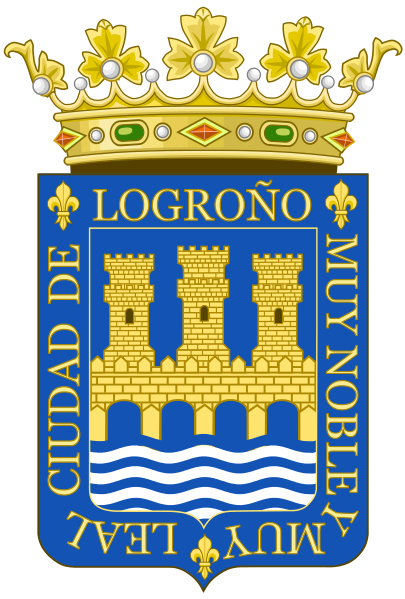 File:Coat of Arms of Logroño (Spain).svg