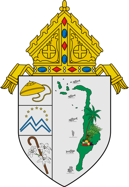 Coat of arms of the Diocese of San Jose de Antique.svg