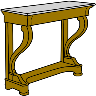 Console table