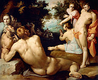 Крещение Христа. 1588. Лувр, Париж