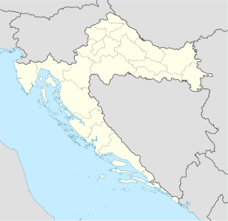 2021–22 Croatian First Football League is located in Croatia