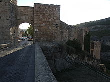 Outside view of El Castillo (The Castle) and the City Walls.