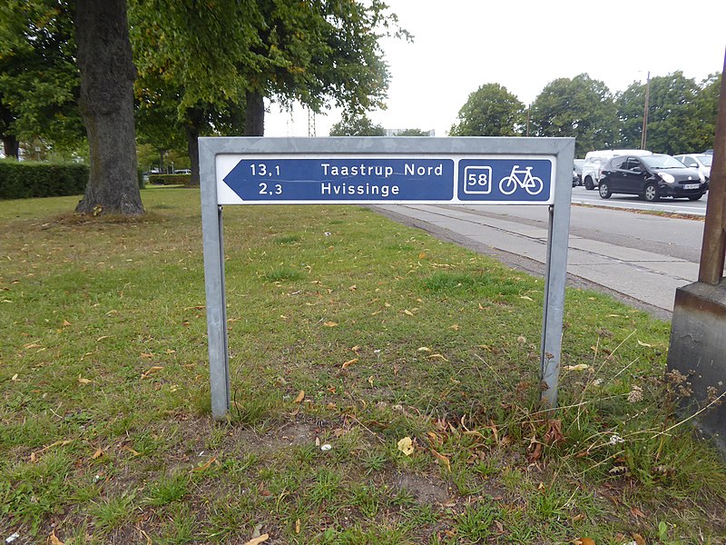 File:Cykelrute 58, Rødovre Parkvej.jpg