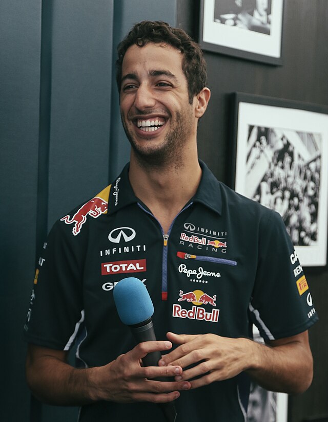Daniel Ricciardo at the 2014 Italian Grand Prix.