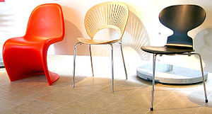 English: Selection of Danish Modern chairs at ...