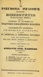 Thumbnail for File:De pneumonia infantum - dissertatio inauguralis medica ... (IA b22483196).pdf