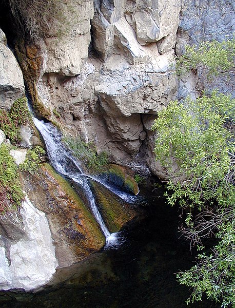 File:Death Valley Scenic Byway - Darwin Falls From Above - NARA - 7717922.jpg