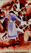 Cantante de jazz (1916).