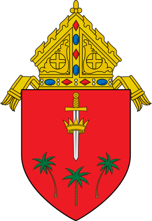 Diocese of Lucena Coat of arms.svg