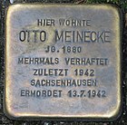 Dortmund Stolperstein Otto Meinecke.jpg