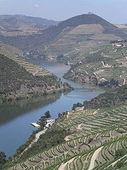 The river near Régua, Portugal
