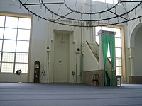 Interieur Ebu Bekr-moskee