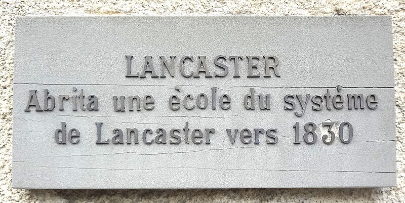 File:EcoleLancaster-Nyon-plaque.jpg