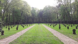 Duitse militaire begraafplaats in Haldern