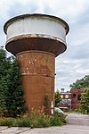 Wasserturm auf dem Werksgelände (2016)