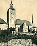 Marienkirche auf einer historischen Ansichtskarte des Verlages Brück & Sohn (1903)