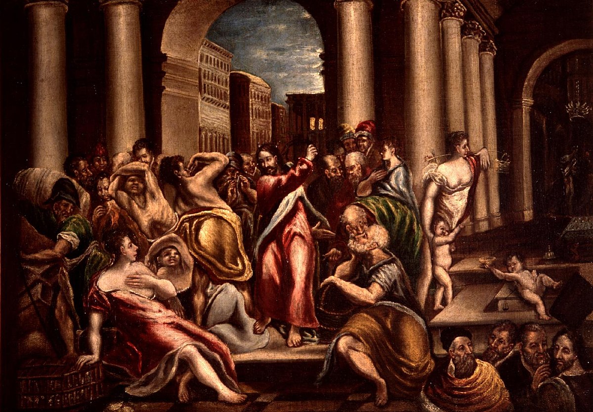 jesus cleansing the temple
