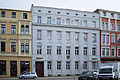 Residential and office building as the bank building of the Communalständische Bank for the Prussian Upper Lusatia and courtyard building