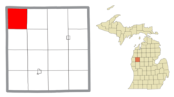 Location within Lake County