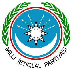Emblem of Azerbaijan National Independence Party.svg