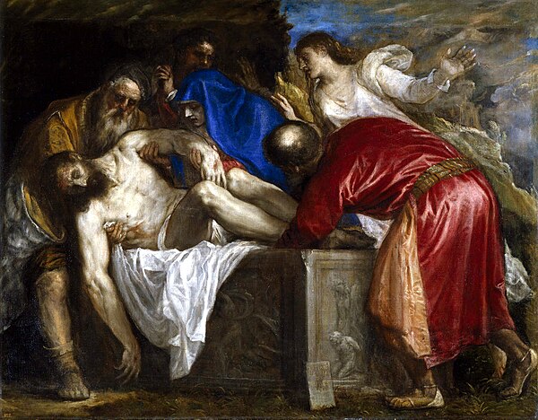 Entombment, by Titian