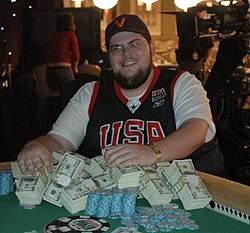 Eric Froehlich vuoden 2005 WSOP-turnauksessa.