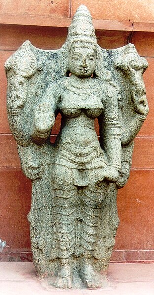 File:Escultura de Vishnu-durga, Diosa Vishnuita.jpg